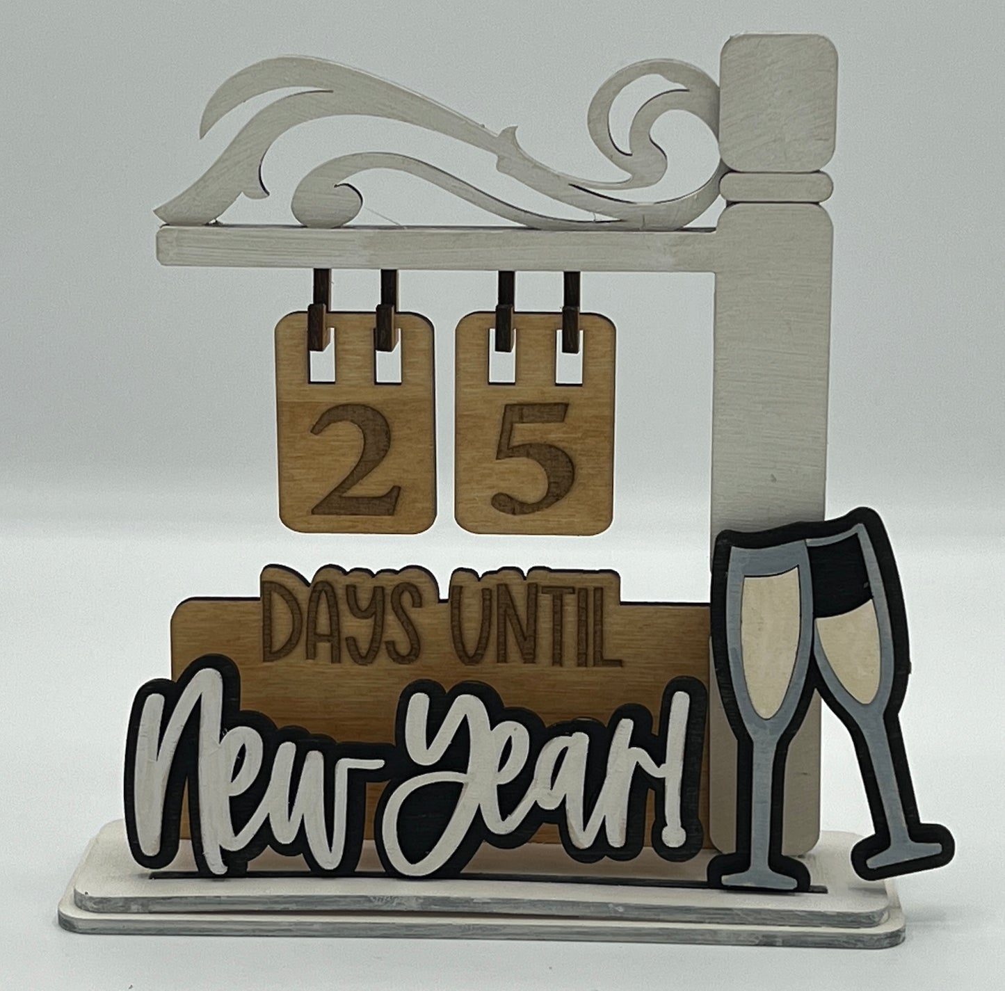 Interchangeable Count Down Sign