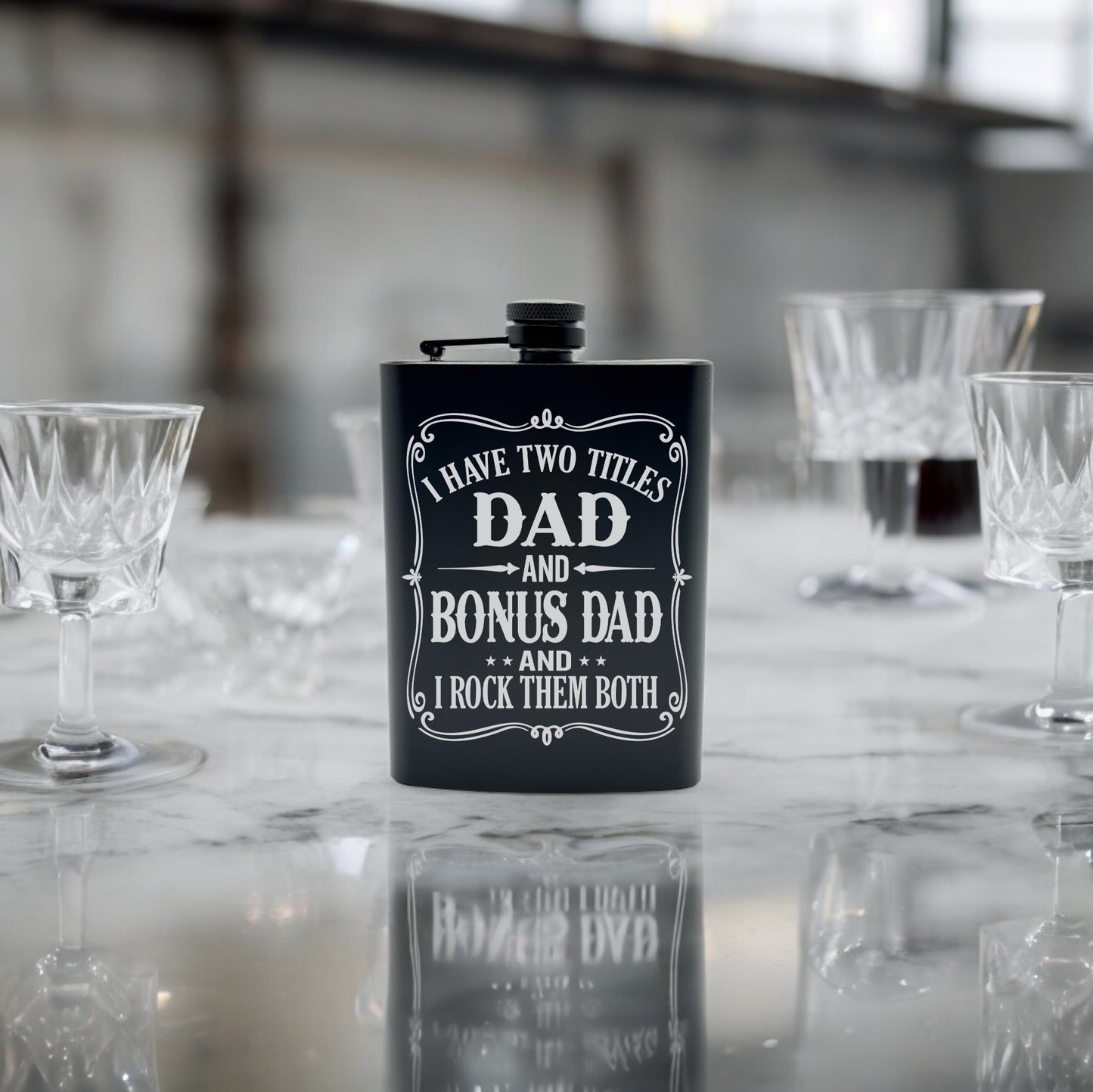 Father's Day Flask