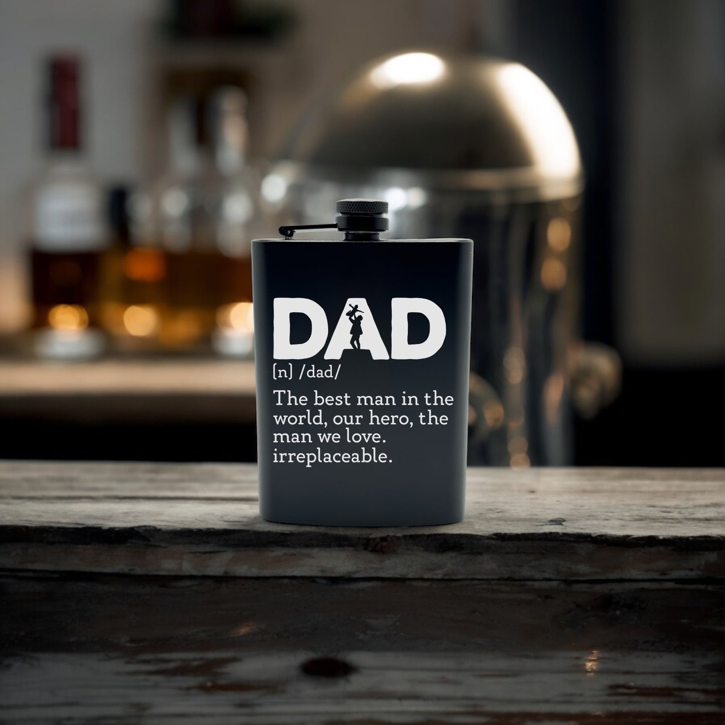 Father's Day Flask