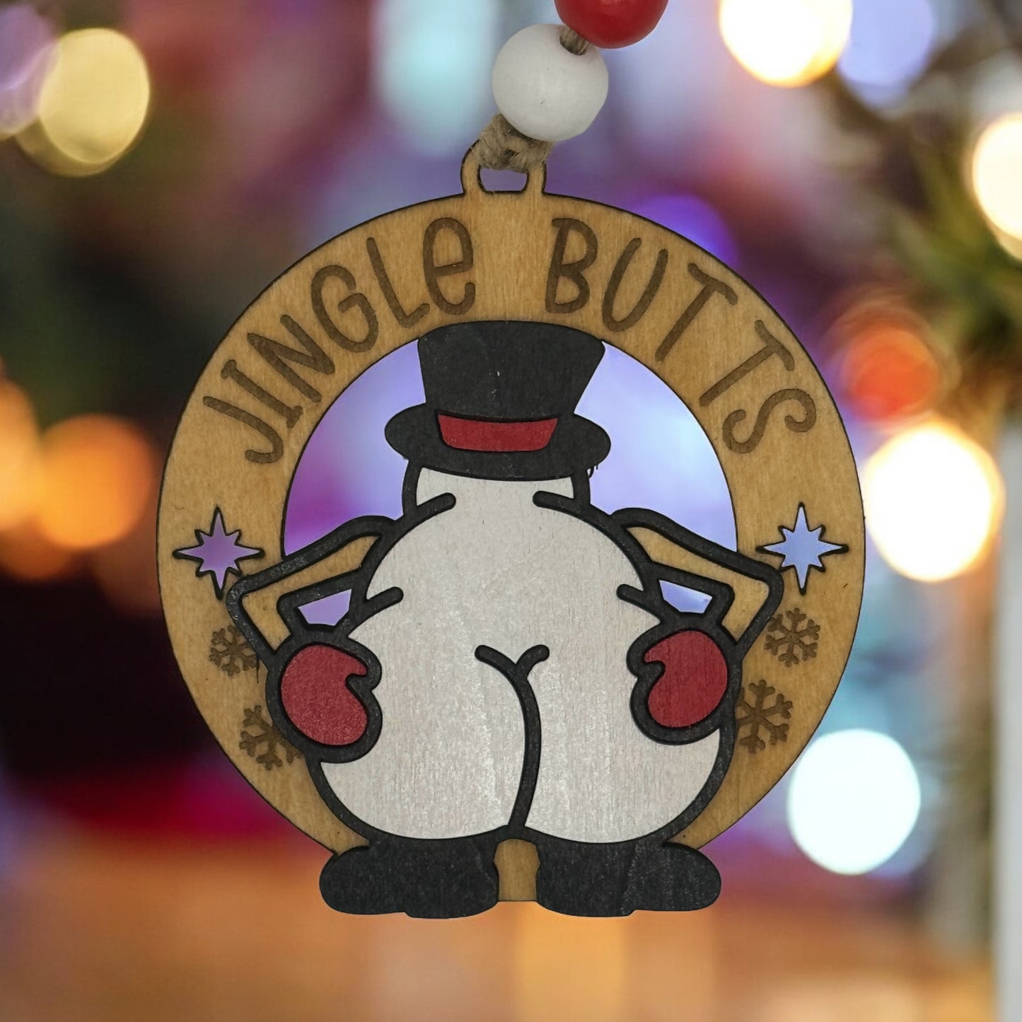 Delightful Jingle Butts Holiday Ornaments