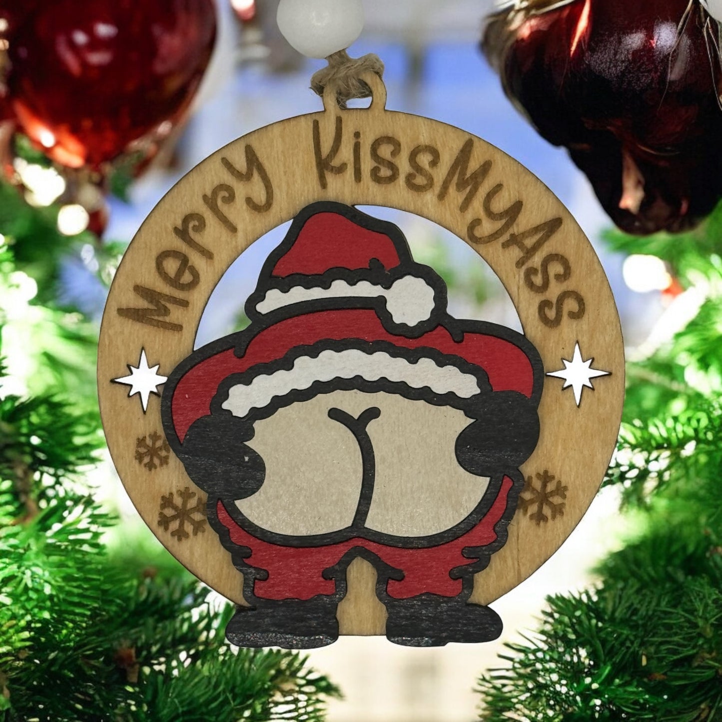 Delightful Jingle Butts Holiday Ornaments